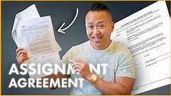 How To Fill Out An Assignment Agreement (Step By Step Guide) - Real Estate Tips!
