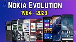 Nokia mobile evolution | all Nokia mobile evolution from 1984 - 2023 | Nokia evolution
