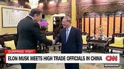Elon Musk makes surprise visit to China, meets senior trade officials