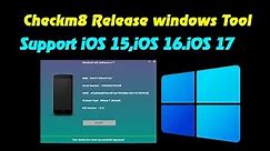 All iPhone Bypass iCloud Activation Lock iOS 17 With Call Support Using Checkm8 Windows tool