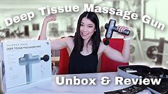 Sharper Image Deep Tissue Massager Pro Massager|Costco Massage Gun Unboxing & Review