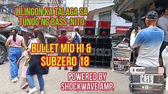 napayanig talaga pag ganito ang Subwoofer box mo || Subzero 18" power by Live Shockwave