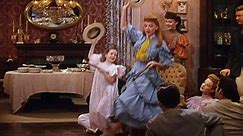 Judy Garland and Margaret O'Brien in MEET ME IN ST. LOUIS
