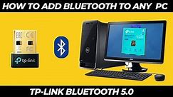 TP-Link UB500 Bluetooth 5.0 Nano USB Adapter . how to install and use
