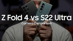 Samsung Galaxy Z Fold 4 vs Galaxy S22 Ultra Camera Test | Snapdragon vs Exynos