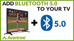 How to add Bluetooth 5.0 to TV - Avantree TC419