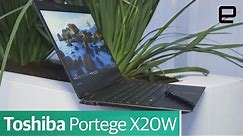 Toshiba Portege X20W: First Look