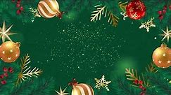 Green Screen Graphics | Christmas Background | HD 1080P