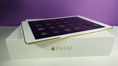 iPad Air 2 Unboxing & Initial Setup / Configuration