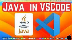 How to Set Up Java Development in Visual Studio Code on Mac | VSCode Java Development Basics (MacOS)