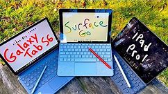 Samsung Galaxy Tab S6 vs Surface Go vs iPad Pro 11