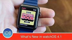 What's New in watchOS 4.1 - Apple Music Streaming & the New Radio App