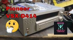 Pioneer VSX-D414 Home Theater Receiver / Need A Little Help