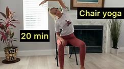 Chair yoga for seniors and beginners