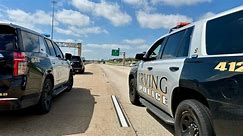 Irving police officer fatally shoots man who 'burst through barricade' on closed highway, chief says
