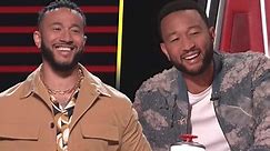 The Voice: John Legend BLOWN AWAY by His ‘Twin’