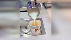 Robotic barista masters latte art with stunning swan designs