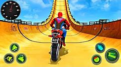 Ramp Bike Racing Stunt - Motorcycle Mega Drive Android Gameplay