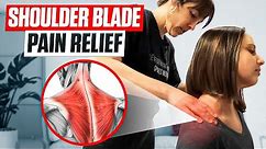 Shoulder Blade Neck Pain Relief (Deep Myofascial Release & Massage Therapy)