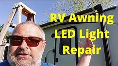 Remounting Our RV Awning LED Strip Light