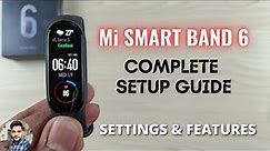 Mi Smart Band 6 : Complete Setup Guide