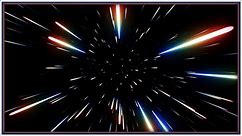 Flying through Stars Warp Speed Space Universe Spaceship | 8 Hours Screensaver