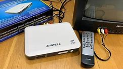 'Vintage' Zinwell DTV Box Show-and-Tell - OTA Digital Converter Box for Analog TV set
