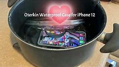 Oterkin Waterproof Phone Case for iPhone 12