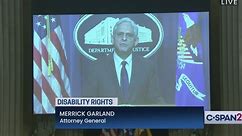 Justice Department on Disability Rights and the Criminal Justice System