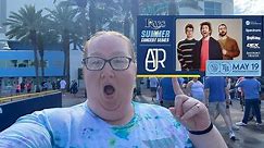 AJR concert with a Tampa Rays pre-show!!!!!