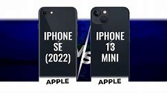 Apple Iphone Se (2022) vs Apple Iphone 13 Mini
