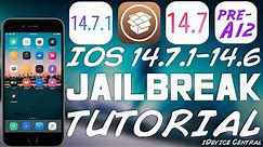 How To JAILBREAK iOS 14.7.1 and iOS 14.7 With Cydia On All Pre-A12 Devices - TUTORIAL