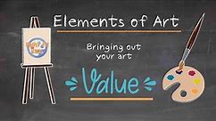 Art Education - Elements of Art - Value - Getting Back to the Basics - Art For Kids - Art Lesson