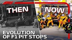 The Evolution Of F1 Pit-Stops! | DHL