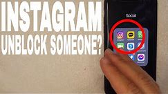 ✅ How To Unblock Someone On Instagram 🔴