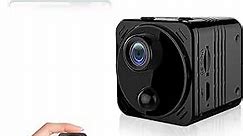 4K HD Spy Camera Wireless Hidden Camera WiFi Long Battery Life Mini Real-time Remote View Mini Convert Camera with Phone APP Night Vision Motion Sensor Security Surveillance Cam for Car
