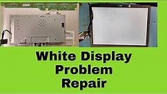 monitor white scree problem !PANNEL WHITE SCREEN PROBLEM AND SOLUTION