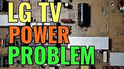 LG tv power problem & solution || Led tv repair