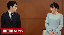 Japan's Princess Mako finally marries commoner boyfriend - BBC News