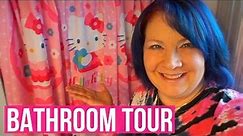 Hello Kitty Bathroom Tour | Loads of Dollar Tree Organizing Products