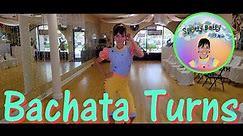 How To Turn In Bachata For Kids| 3 Easy Ways