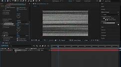 After Effects Tutorial: TV Static