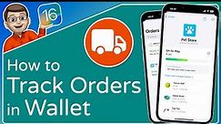 Track Apple Pay Orders in the Wallet App ⭐ iOS 16 Tips