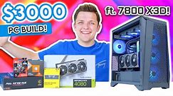 Awesome $3000 Gaming PC Build 2023! 😄 [Full Build Guide w/ Benchmarks]