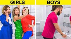 GIRLS VS BOYS || Real Difference Between Men And Women