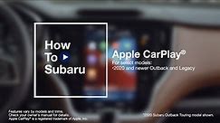 How to Use Apple CarPlay® in Your Subaru