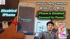 iPhone is Disabled Connect to iTunes Problem solved 2020 || Unlock any Apple iPhones தமிழில்