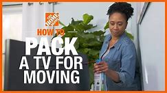 How to Pack a TV | The Home Depot