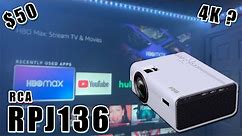 $50 Walmart RCA RPJ136 Home Theater Projector || JAZZYTV