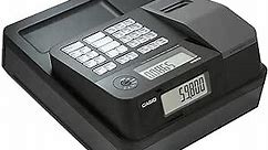 Casio PCR-T273 Electronic Cash Register - Works on 120 V, 50/60Hz Supply & Needs Memory Backup Batteries